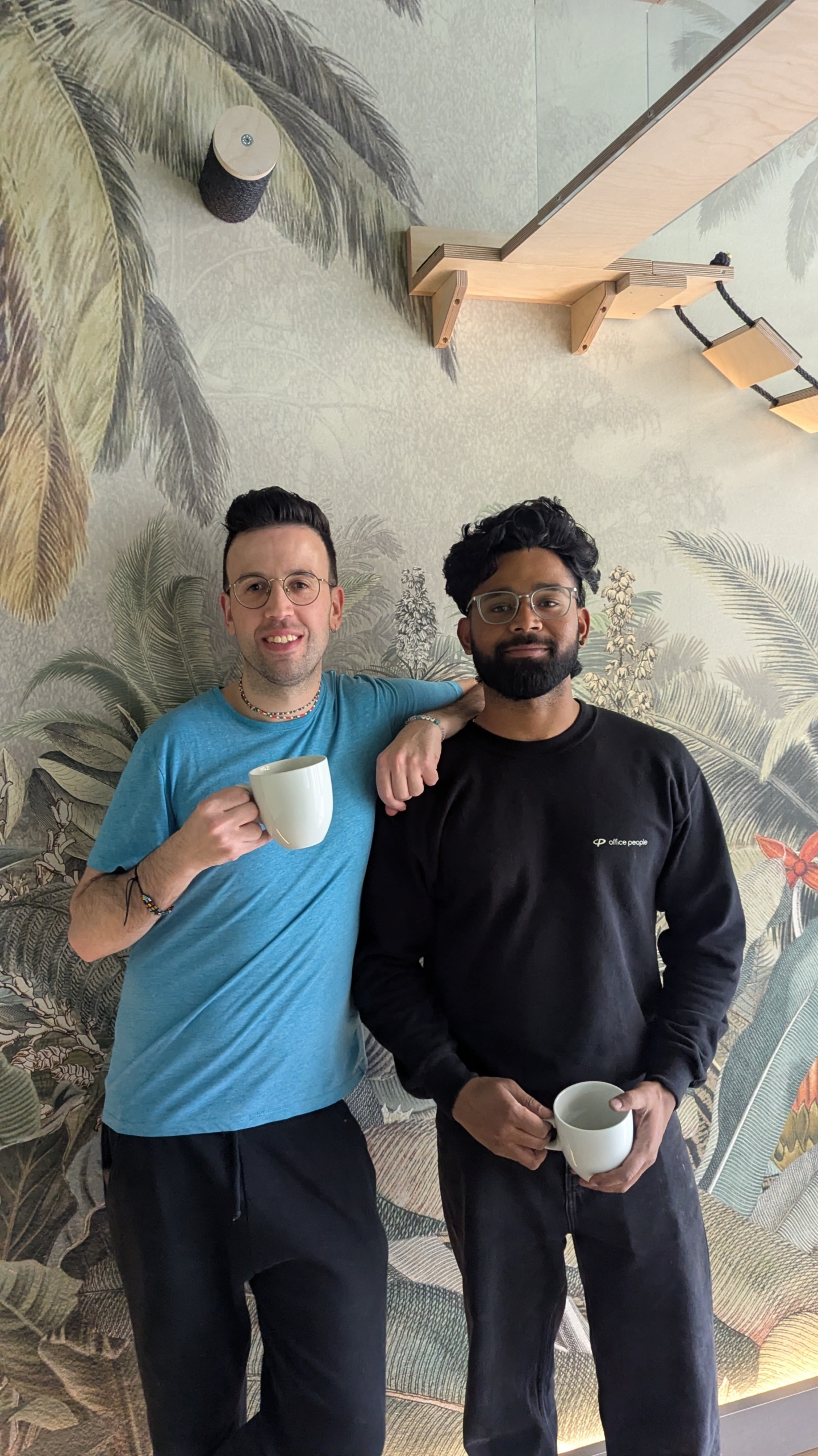 Ruben und Anandhu