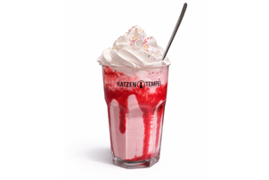 Raspurry Popcorn Milkshake