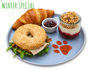 Samtpfotenfrühstück
